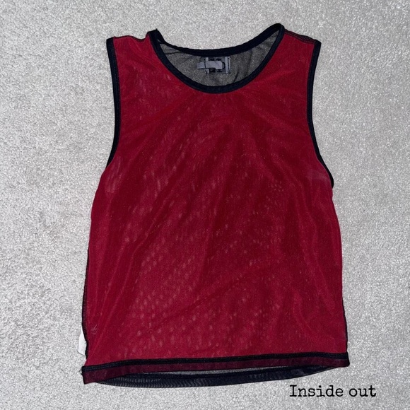 Rare Vintage 2000s Calvin Klein Jeans mesh tank top. - Picture 3 of 4